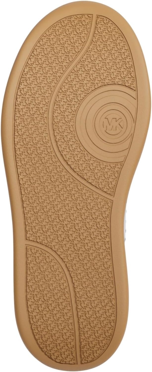 image:imageMichael Kors Womens Hayes Lace Up SneakersSilverMetallic Leather WHot Fix