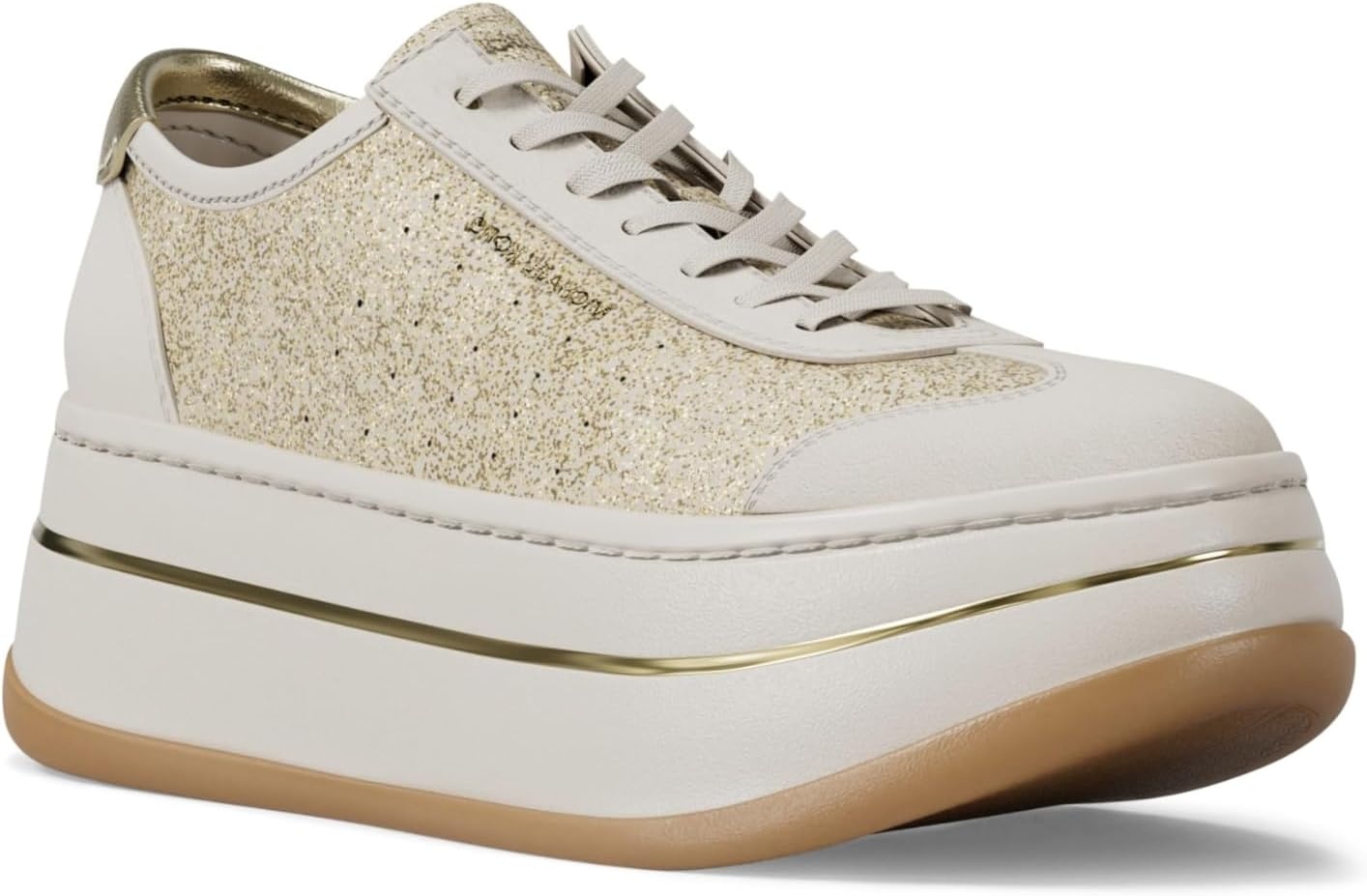image:imageMichael Kors Womens Hayes Lace Up SneakersT ToePale Gold
