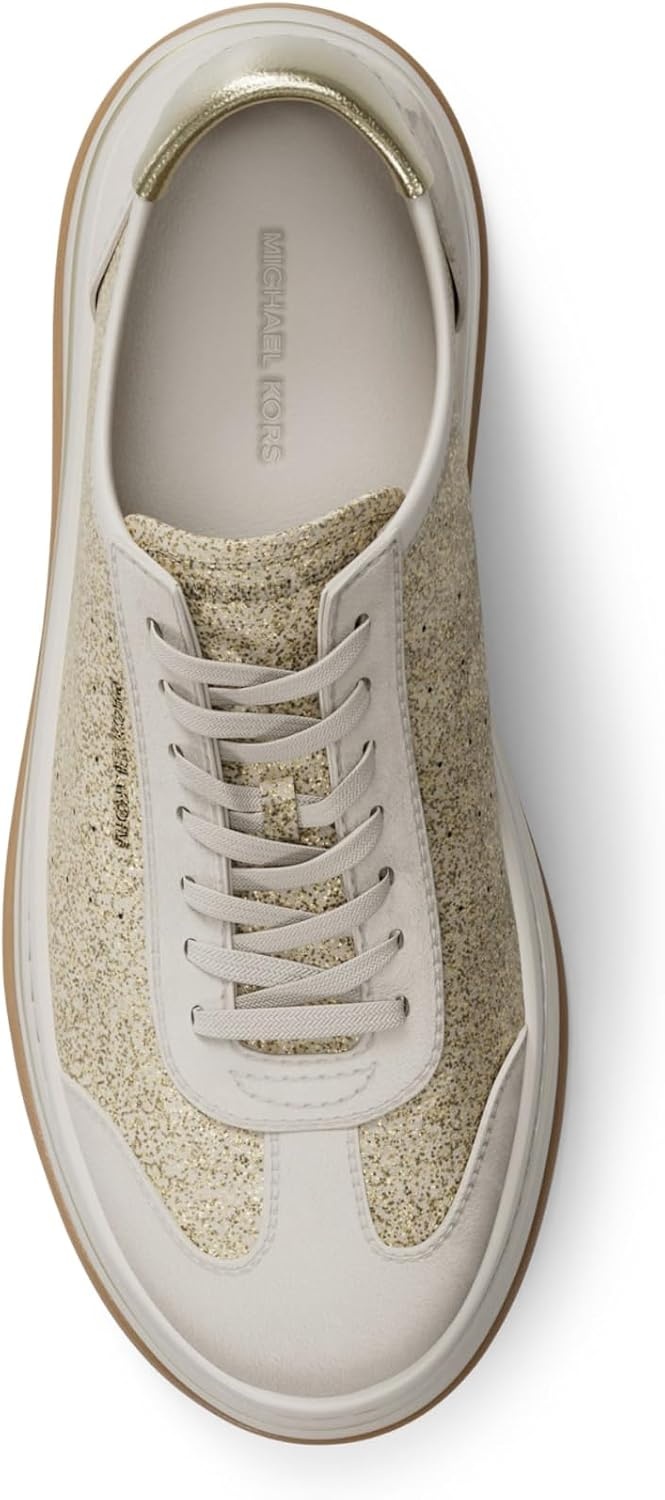 image:imageMichael Kors Womens Hayes Lace Up SneakersT ToePale Gold