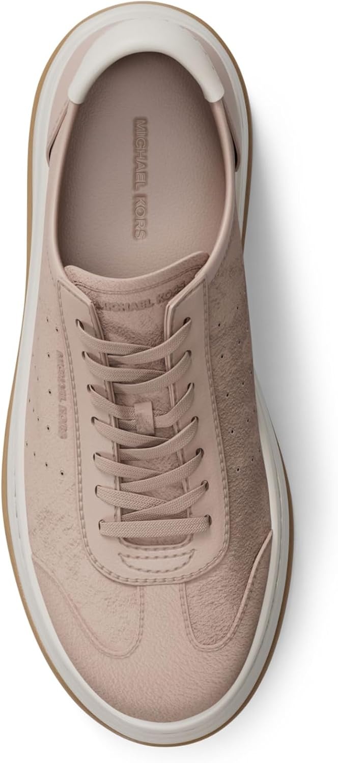 image:imageMichael Kors Womens Hayes Lace Up SneakersT ToeSoft Pink