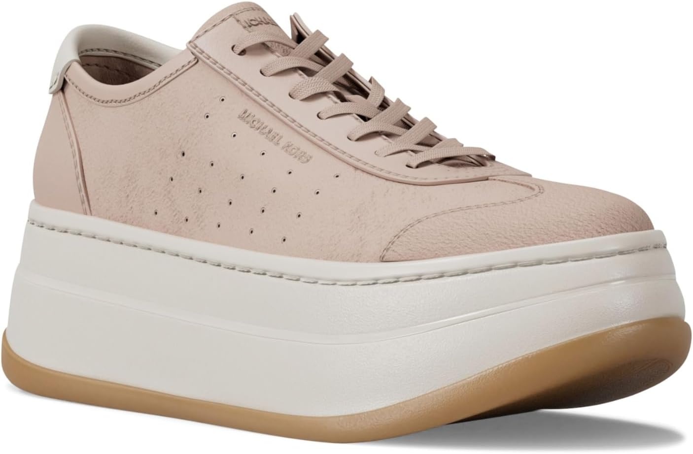 image:imageMichael Kors Womens Hayes Lace Up SneakersT ToeSoft Pink