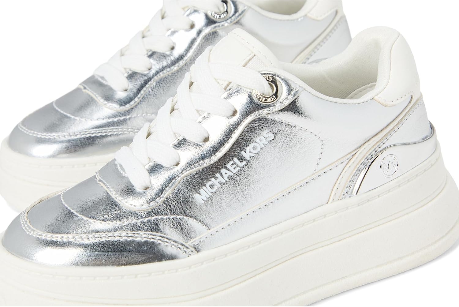 image:imageMichael Kors Womens HayesSilverWhite
