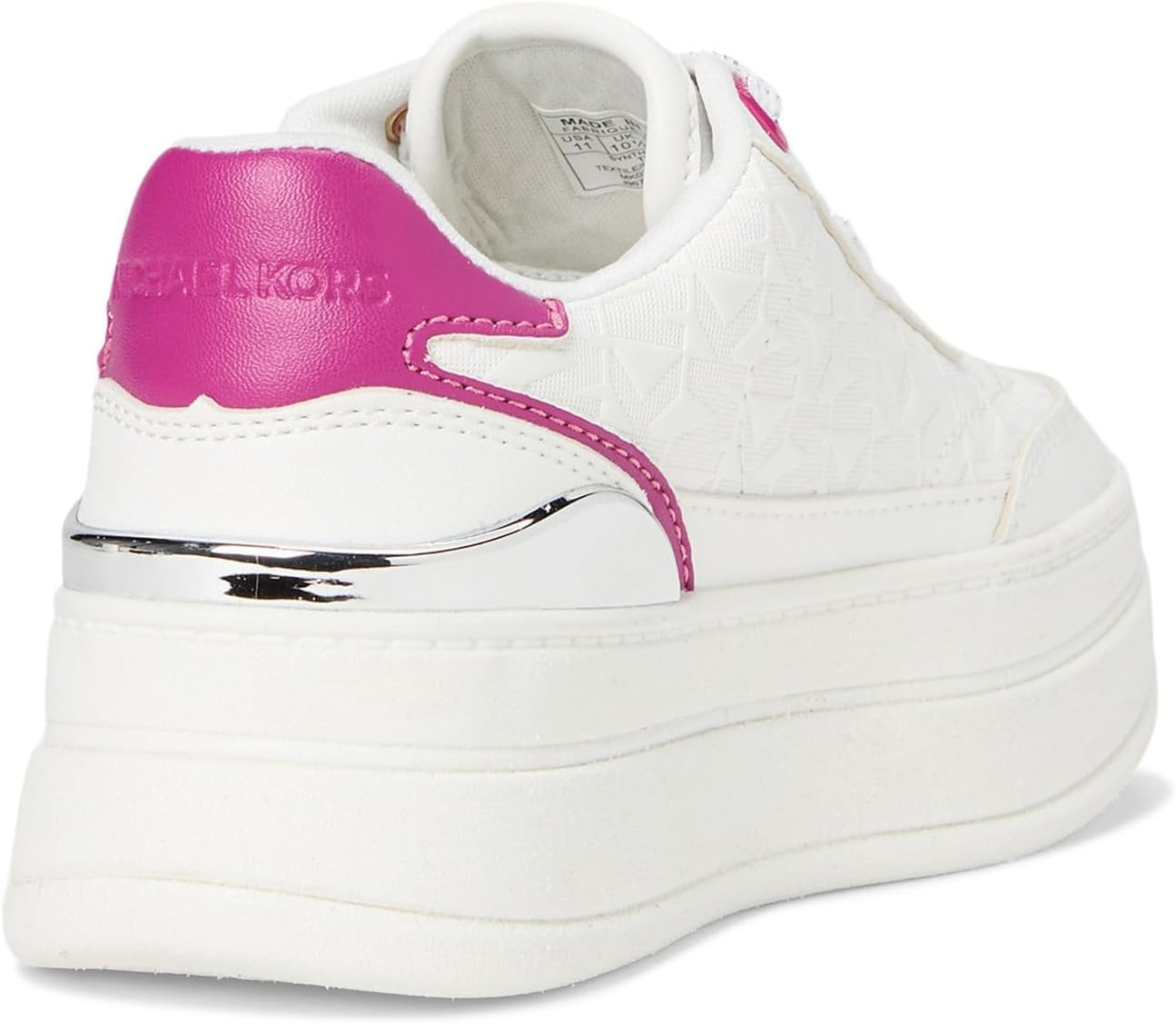 image:imageMichael Kors Womens HayesWhiteBright Wild Berry