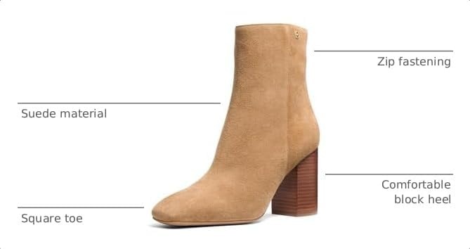 image:imageMichael Kors Womens Hazel Flex BootieCamel