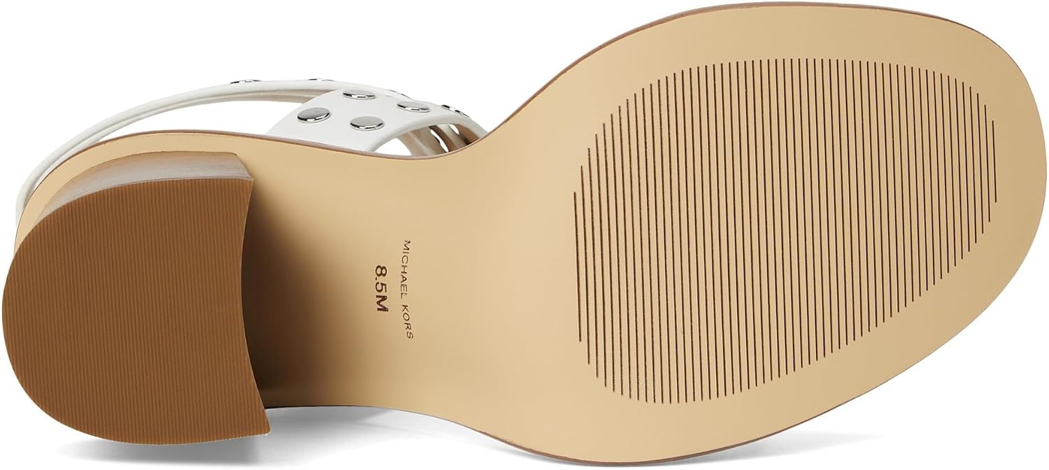 image:imageMichael Kors Womens Irene Heeled SandalOptical White