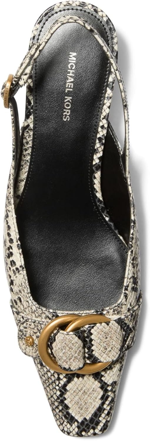 image:imageMichael Kors Womens Jaden Kitten Sling PumpNatural