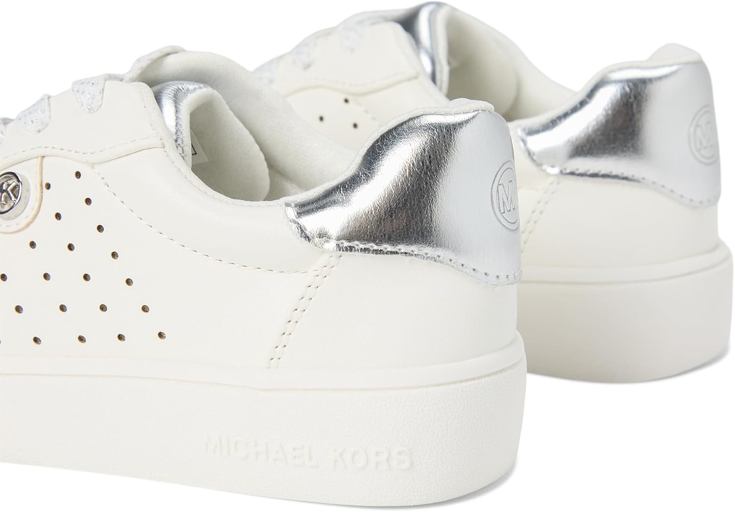 image:imageMichael Kors Womens Jem ScottyWhiteSilver Metallic
