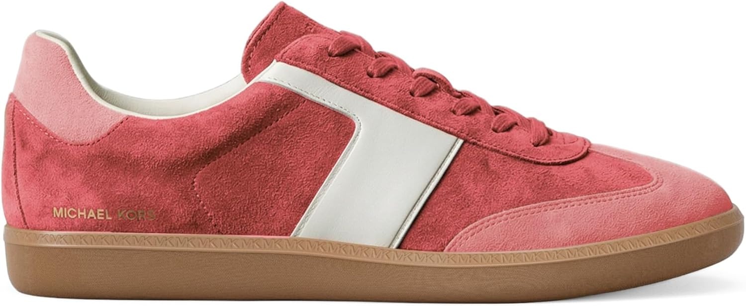 image:imageMichael Kors Womens Jovie Lace UpLeatherLight Berry Sorbet Multi