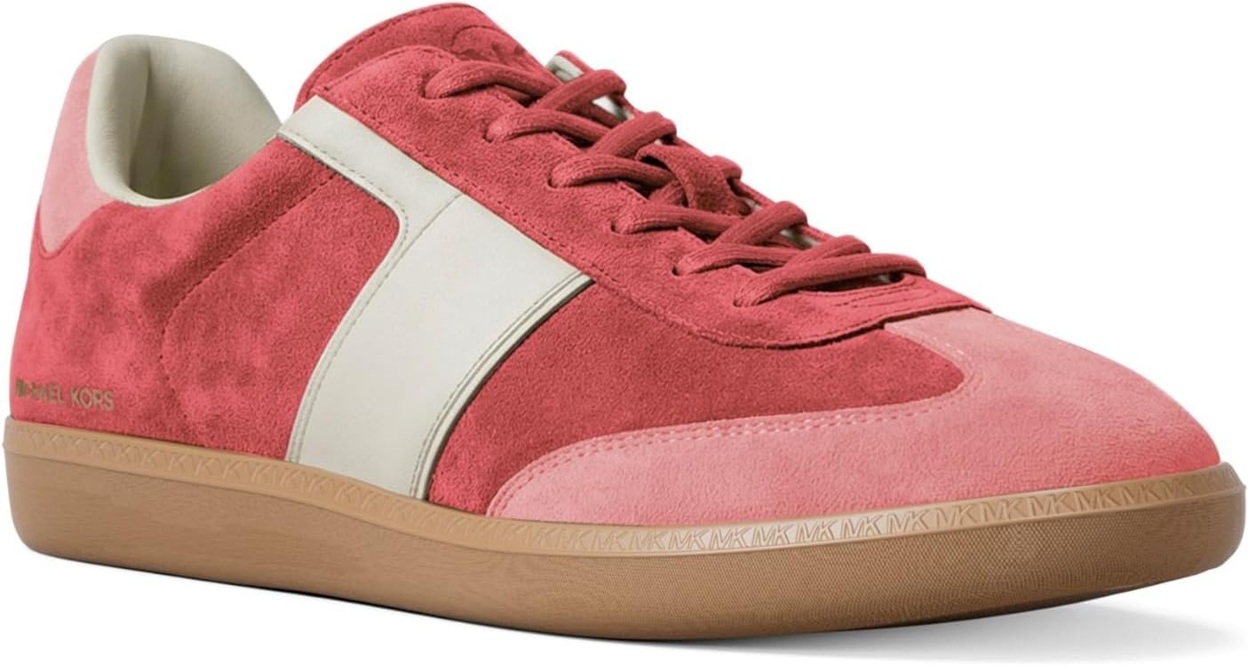 image:imageMichael Kors Womens Jovie Lace UpLeatherLight Berry Sorbet Multi