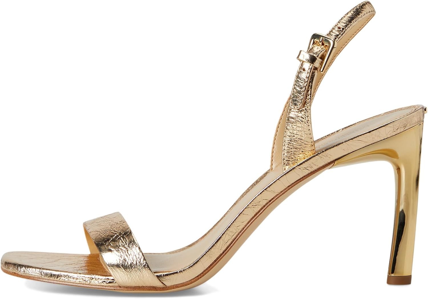 image:imageMichael Kors Womens Kasia Heeled SandalPale Gold
