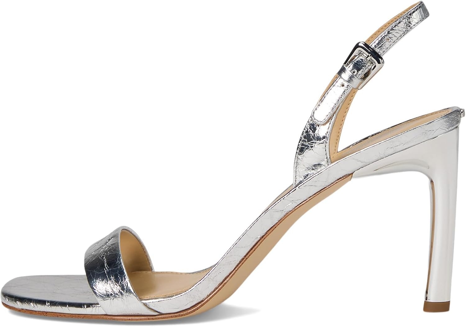 image:imageMichael Kors Womens Kasia Heeled SandalSilver