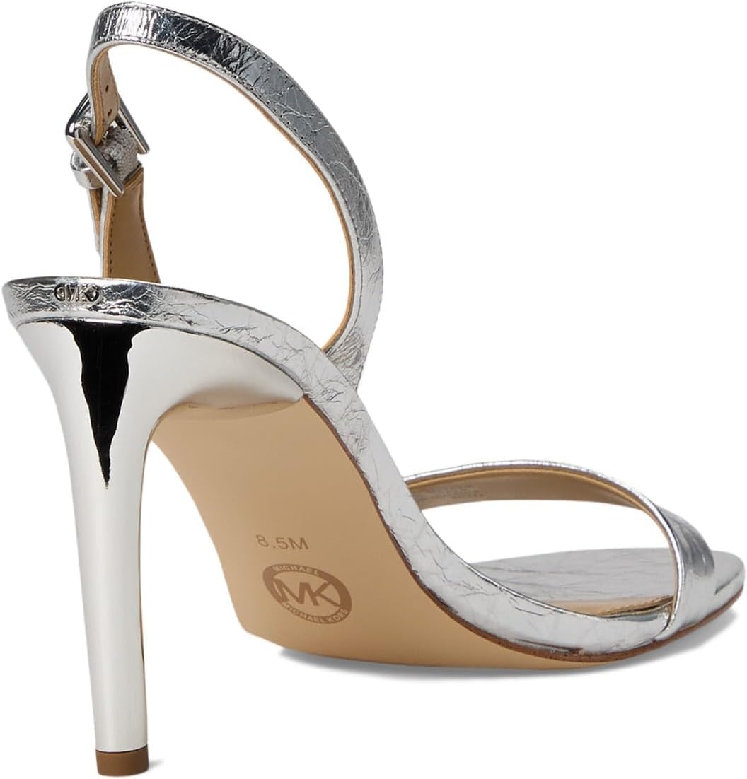 image:imageMichael Kors Womens Kasia Heeled SandalSilver