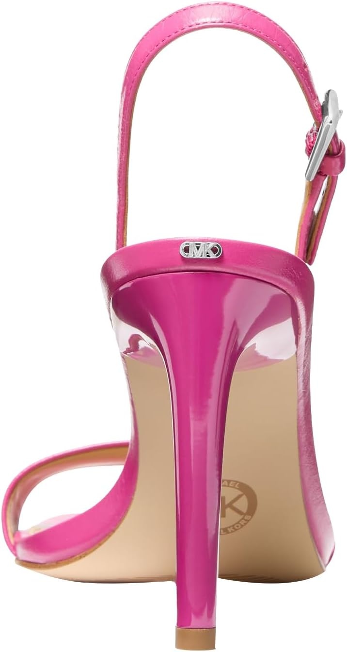 image:imageMichael Kors Womens Kasia Heeled SandalWild Berry