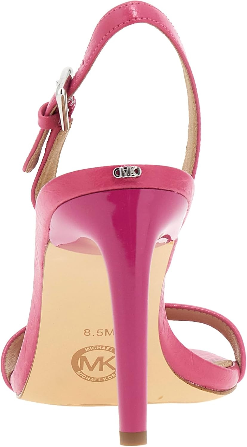 image:imageMichael Kors Womens Kasia Heeled SandalWild Berry