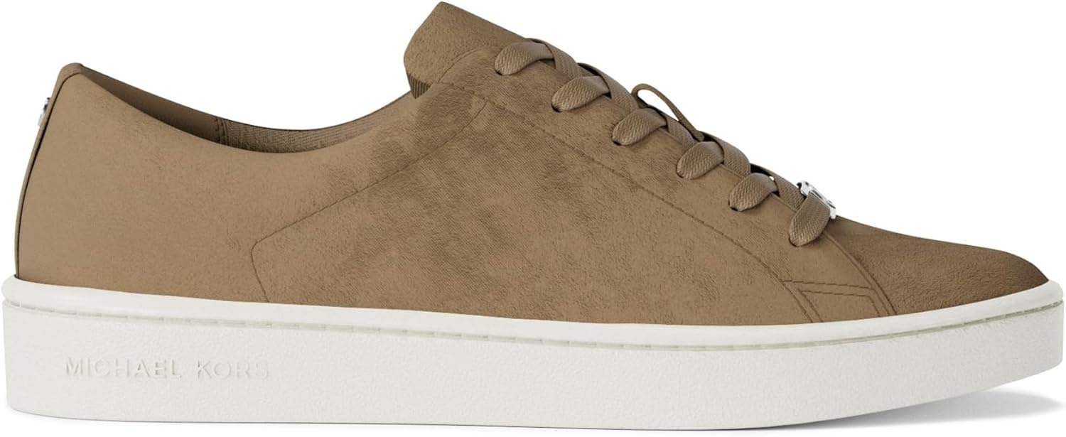 image:imageMichael Kors Womens Keaton Lace Up SneakerSuedeHusk