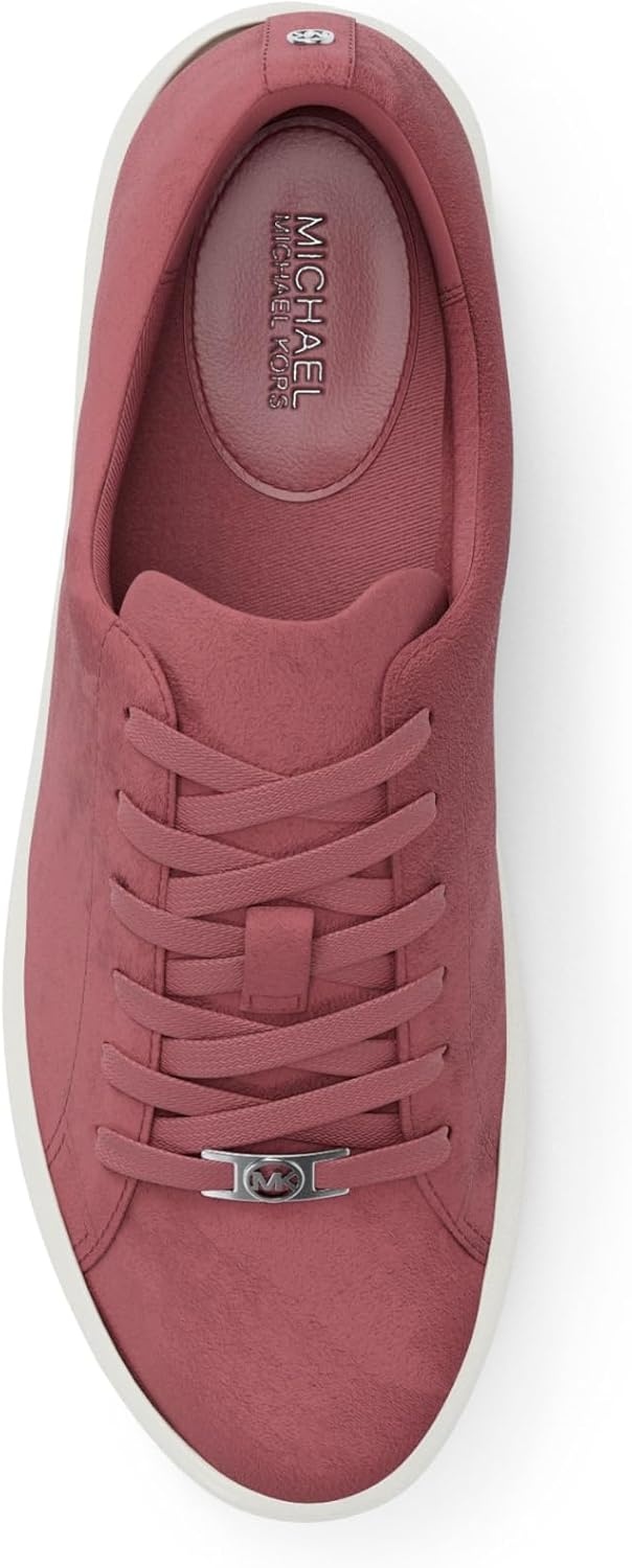 image:imageMichael Kors Womens Keaton Lace Up SneakerSuedeRosewood