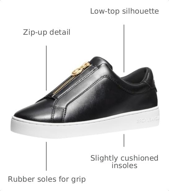 image:imageMichael Kors Womens Keaton Slip On SneakerBlack