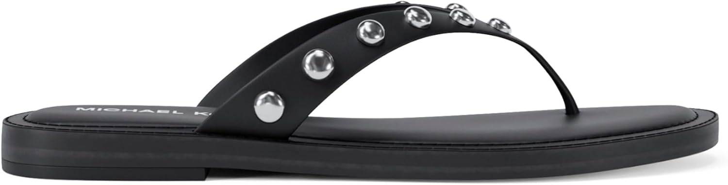 image:imageMichael Kors Womens Koko Flip FlopDome StudsBlack