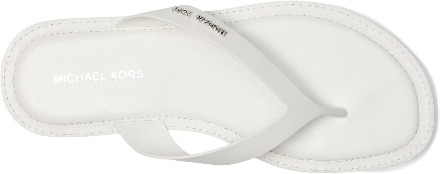 image:imageMichael Kors Womens Koko Flip FlopOptical White