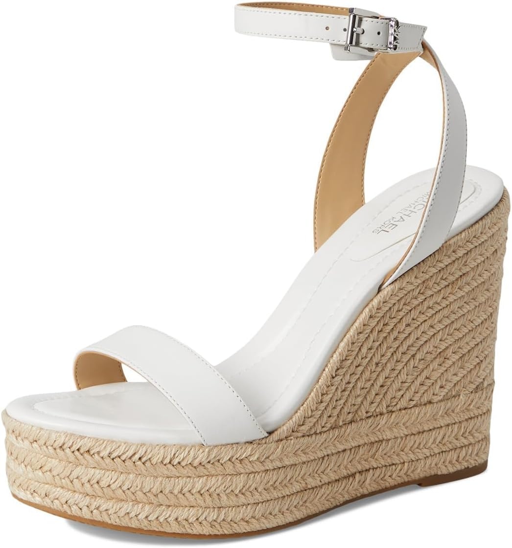 image:imageMichael Kors Womens Leighton WedgeOptical White
