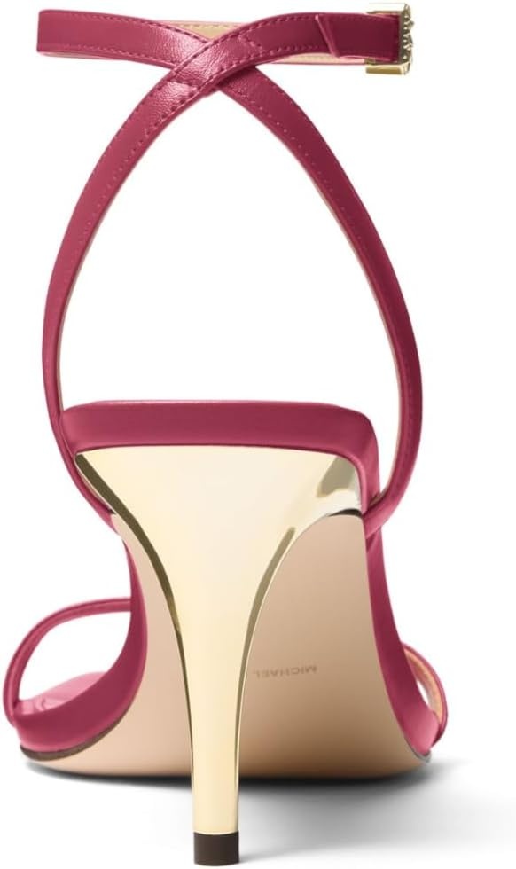 image:imageMichael Kors Womens Liana Mid Heel SandalMulberry