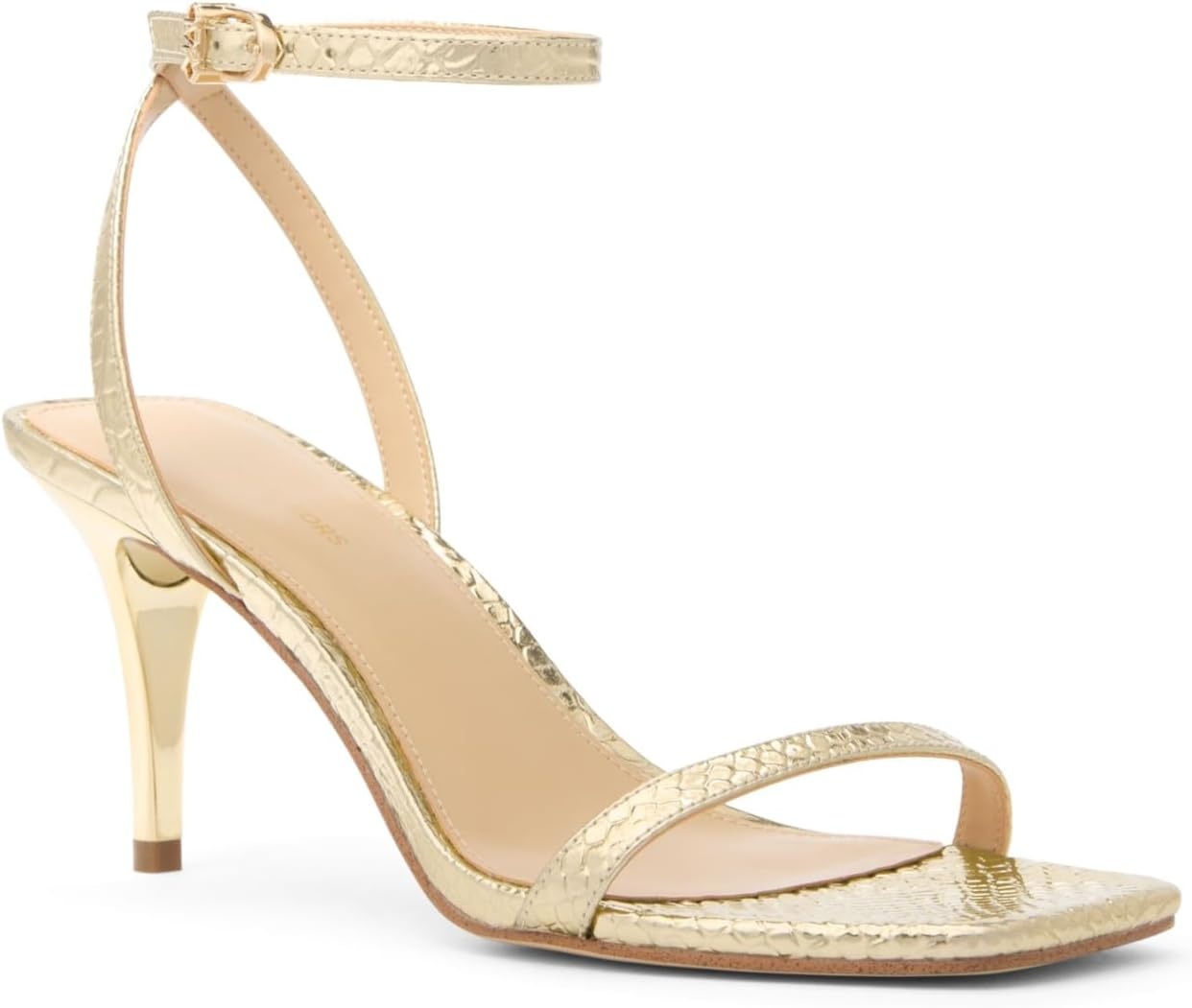 image:imageMichael Kors Womens Liana Mid Heel SandalPale Gold
