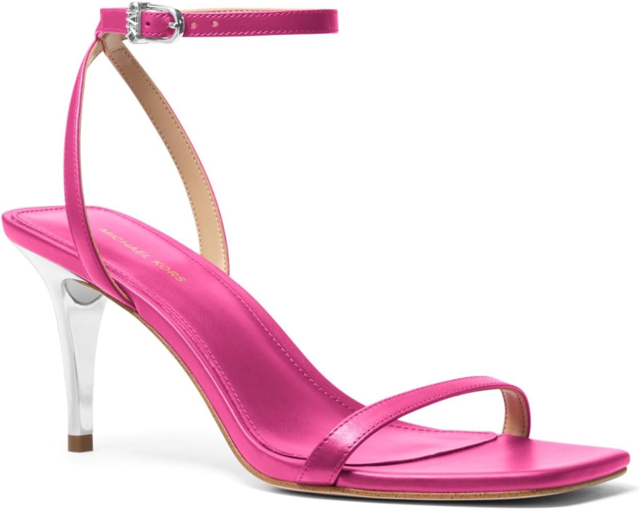 image:imageMichael Kors Womens Liana Mid Heel SandalWild Berry