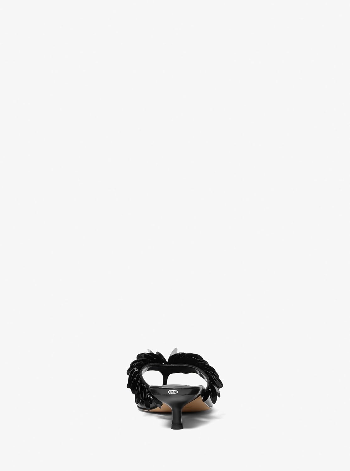 image:imageMichael Kors Womens Loretta Mid ThongSequinsBlack