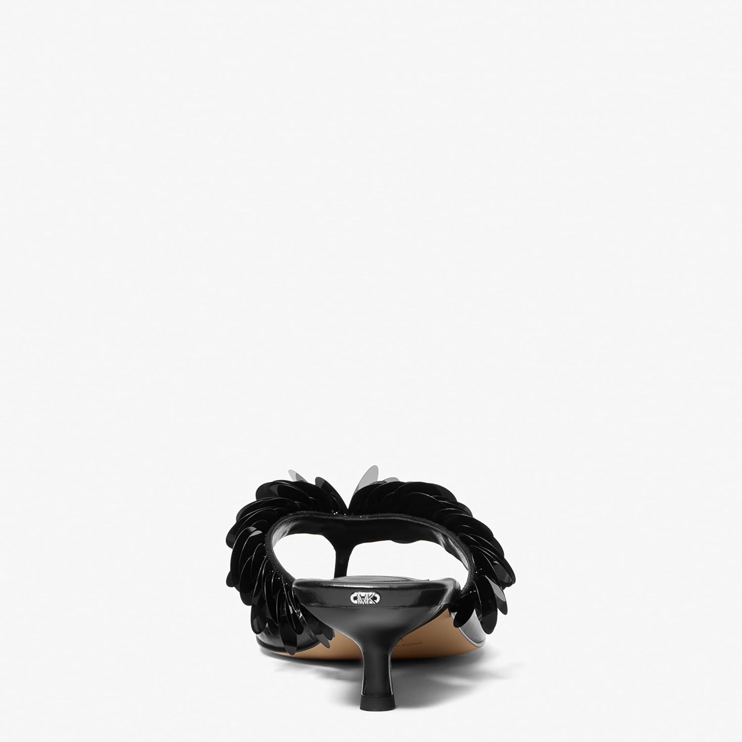image:imageMichael Kors Womens Loretta Mid ThongSequinsBlack