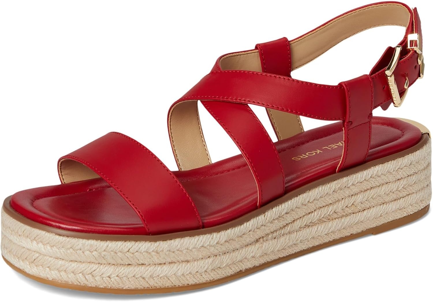 image:imageMichael Kors Womens Lynn Espadrille SandalCrimson