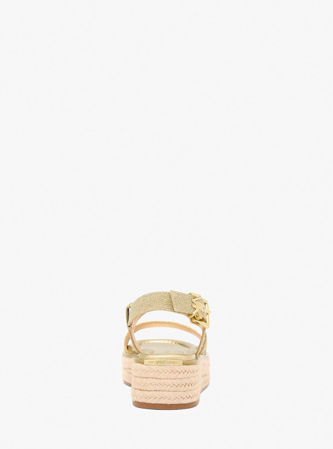 image:imageMichael Kors Womens Lynn Espadrille SandalLeatherPale Gold