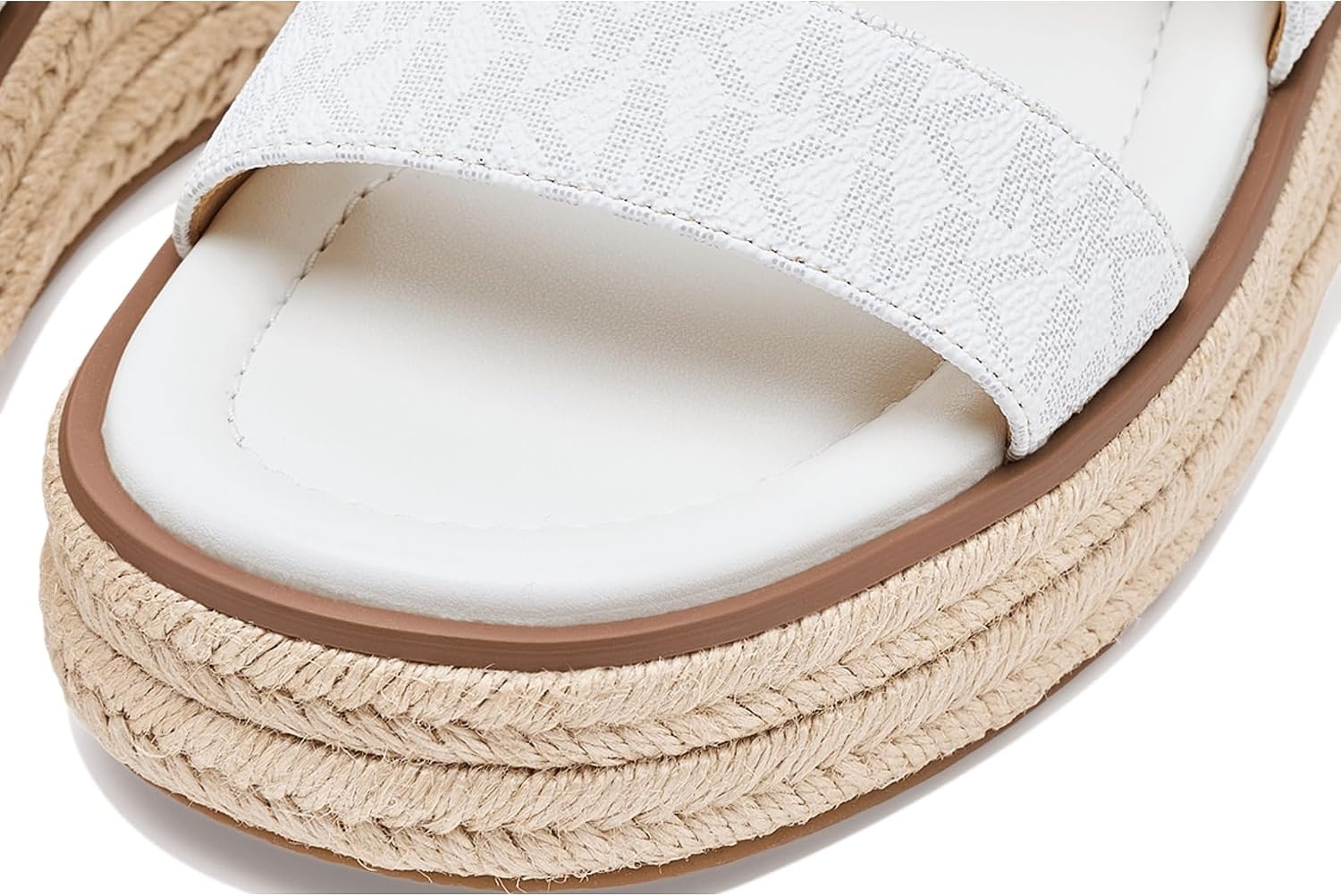 image:imageMichael Kors Womens Lynn Espadrille SandalOptic White 1