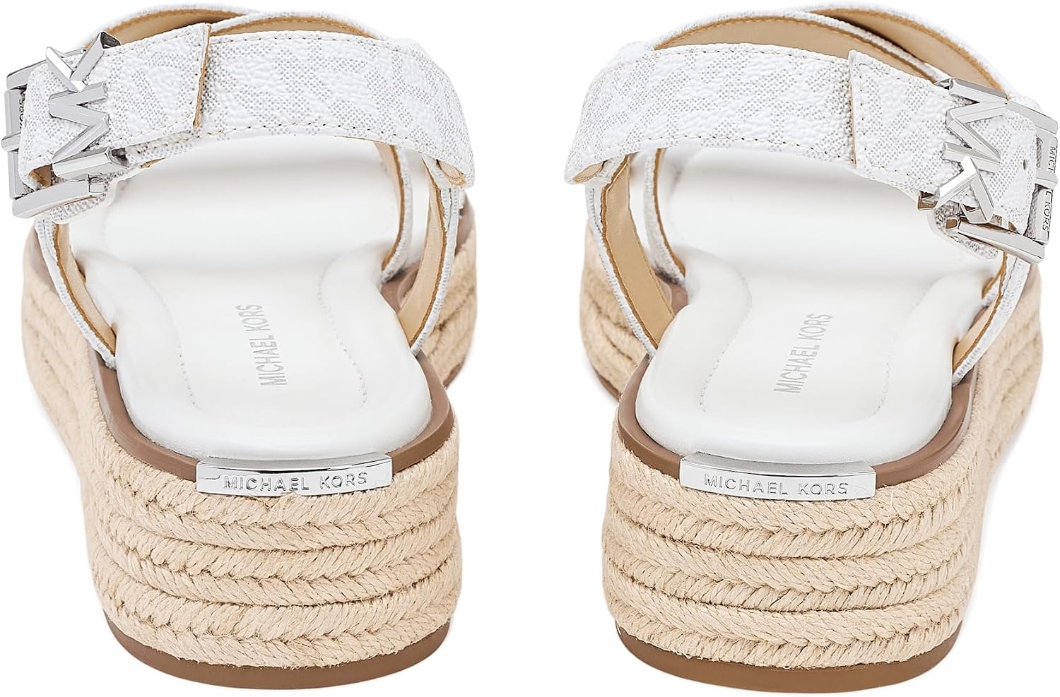 image:imageMichael Kors Womens Lynn Espadrille SandalOptic White 1