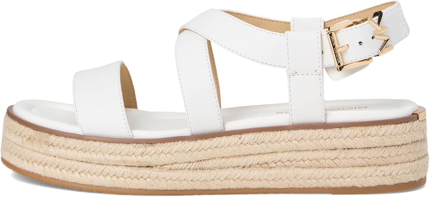 image:imageMichael Kors Womens Lynn Espadrille SandalOptical White