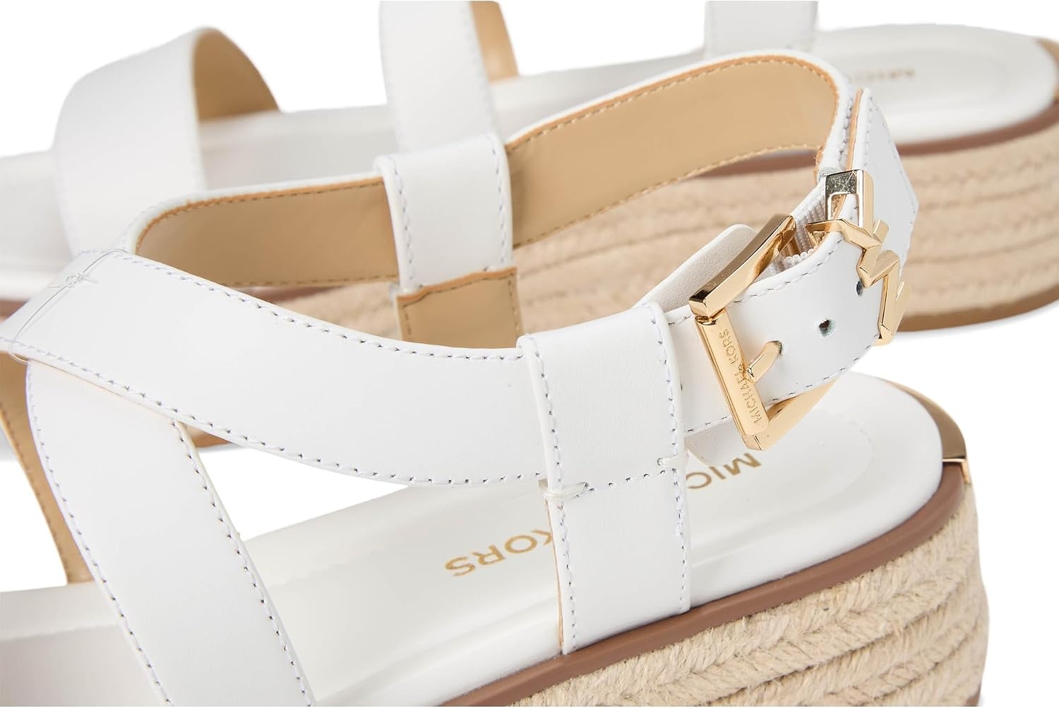 image:imageMichael Kors Womens Lynn Espadrille SandalOptical White