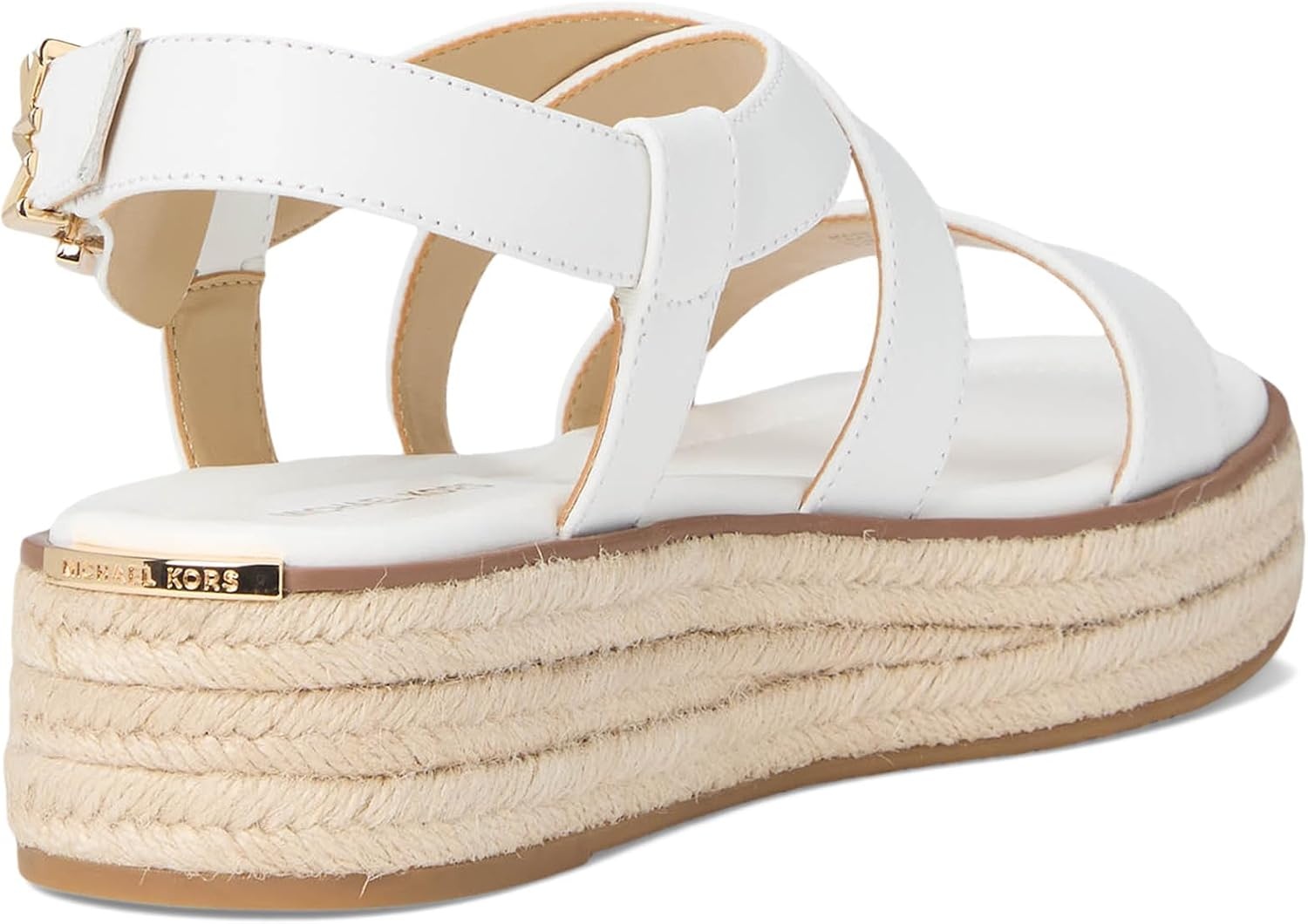 image:imageMichael Kors Womens Lynn Espadrille SandalOptical White