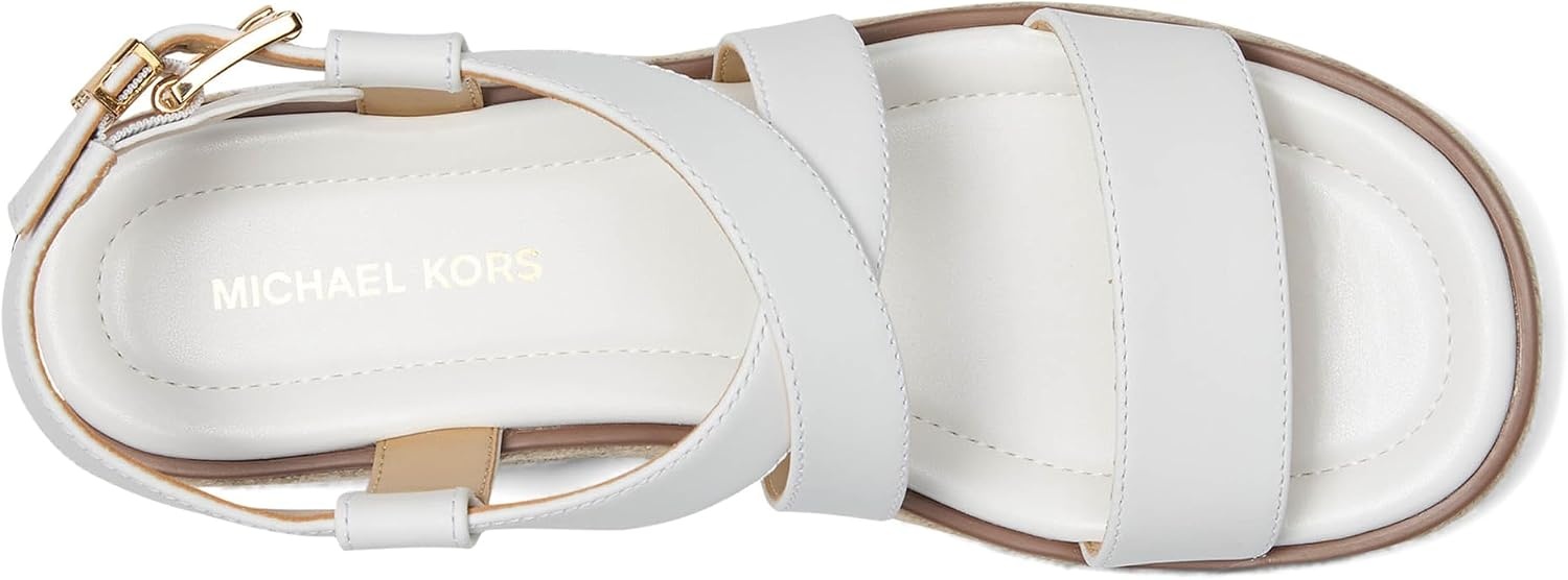 image:imageMichael Kors Womens Lynn Espadrille SandalOptical White