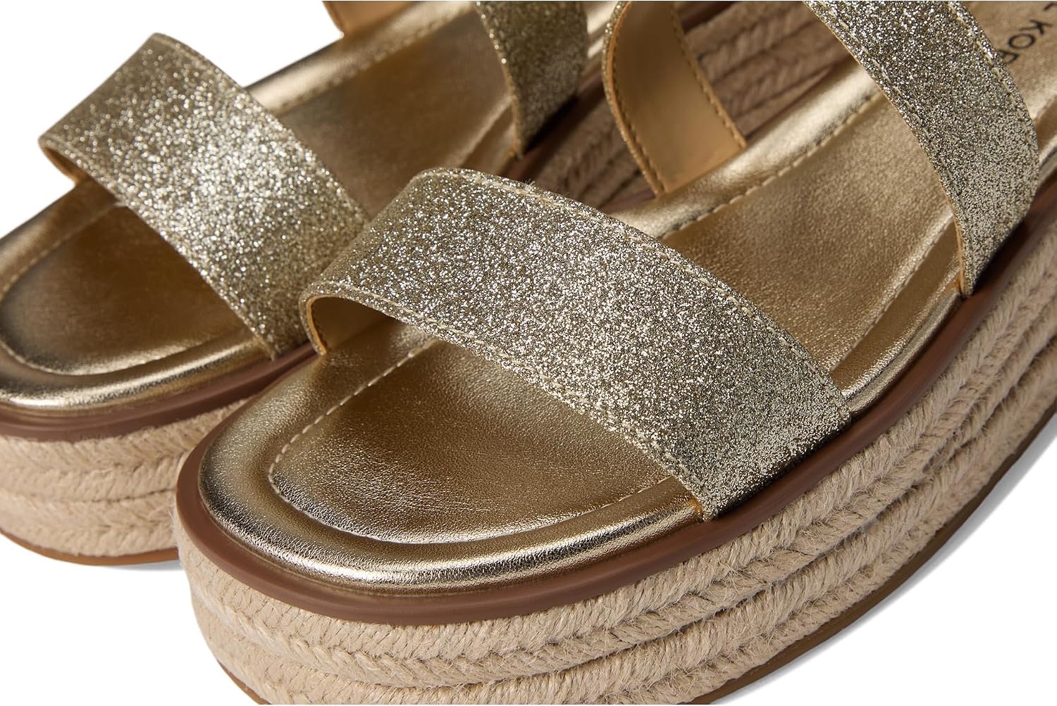 image:imageMichael Kors Womens Lynn Espadrille SandalPale Gold