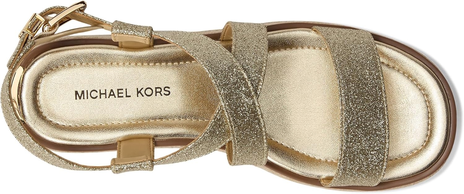 image:imageMichael Kors Womens Lynn Espadrille SandalPale Gold
