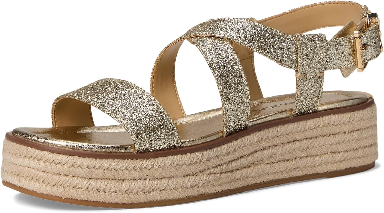 image:imageMichael Kors Womens Lynn Espadrille SandalPale Gold