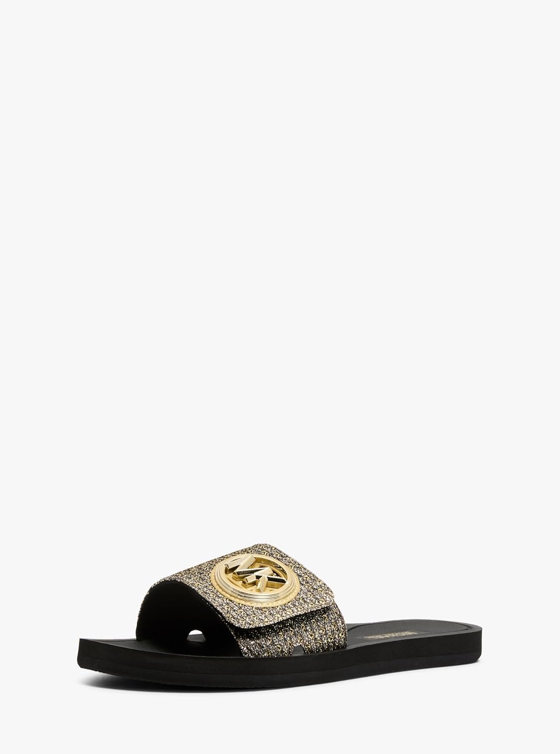 image:imageMichael Kors Womens MK Charm SlideGlitterGold