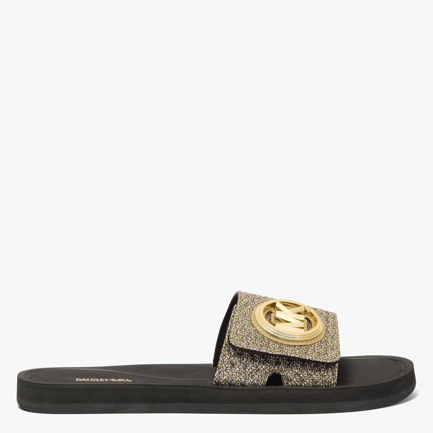 image:imageMichael Kors Womens MK Charm SlideGlitterGold