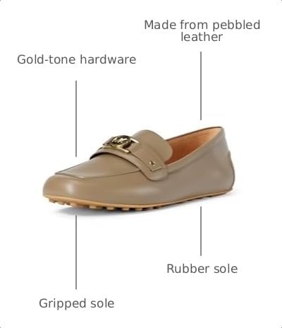 image:imageMichael Kors Womens Mandy Loafer MoccasinHusk