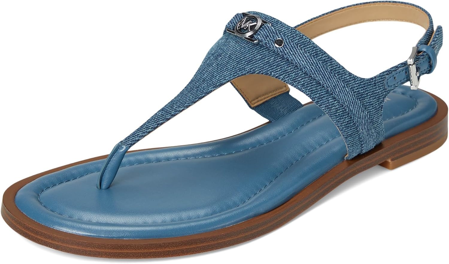 image:imageMichael Kors Womens Mandy Thong SandalDenimUnion Wash