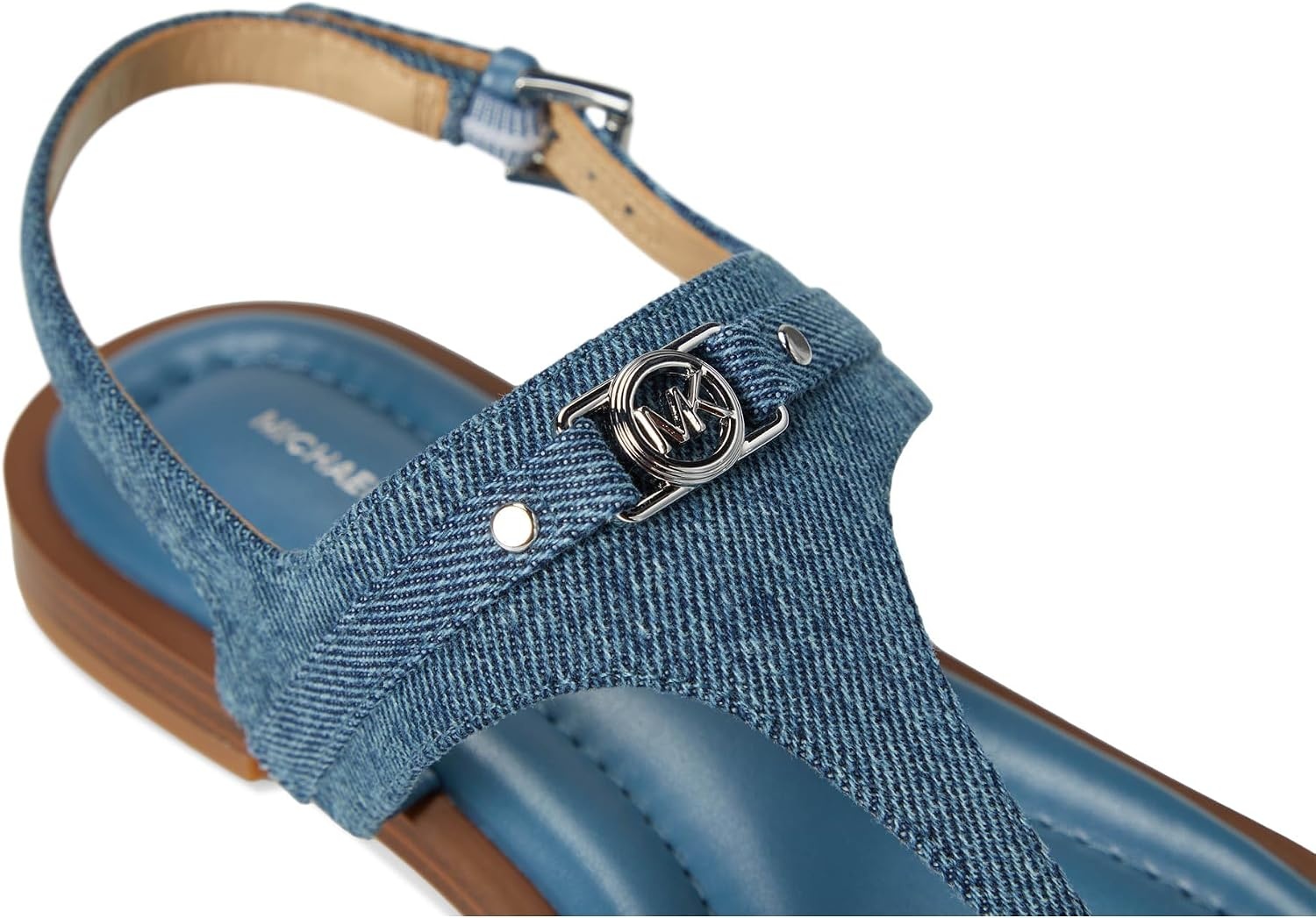 image:imageMichael Kors Womens Mandy Thong SandalDenimUnion Wash
