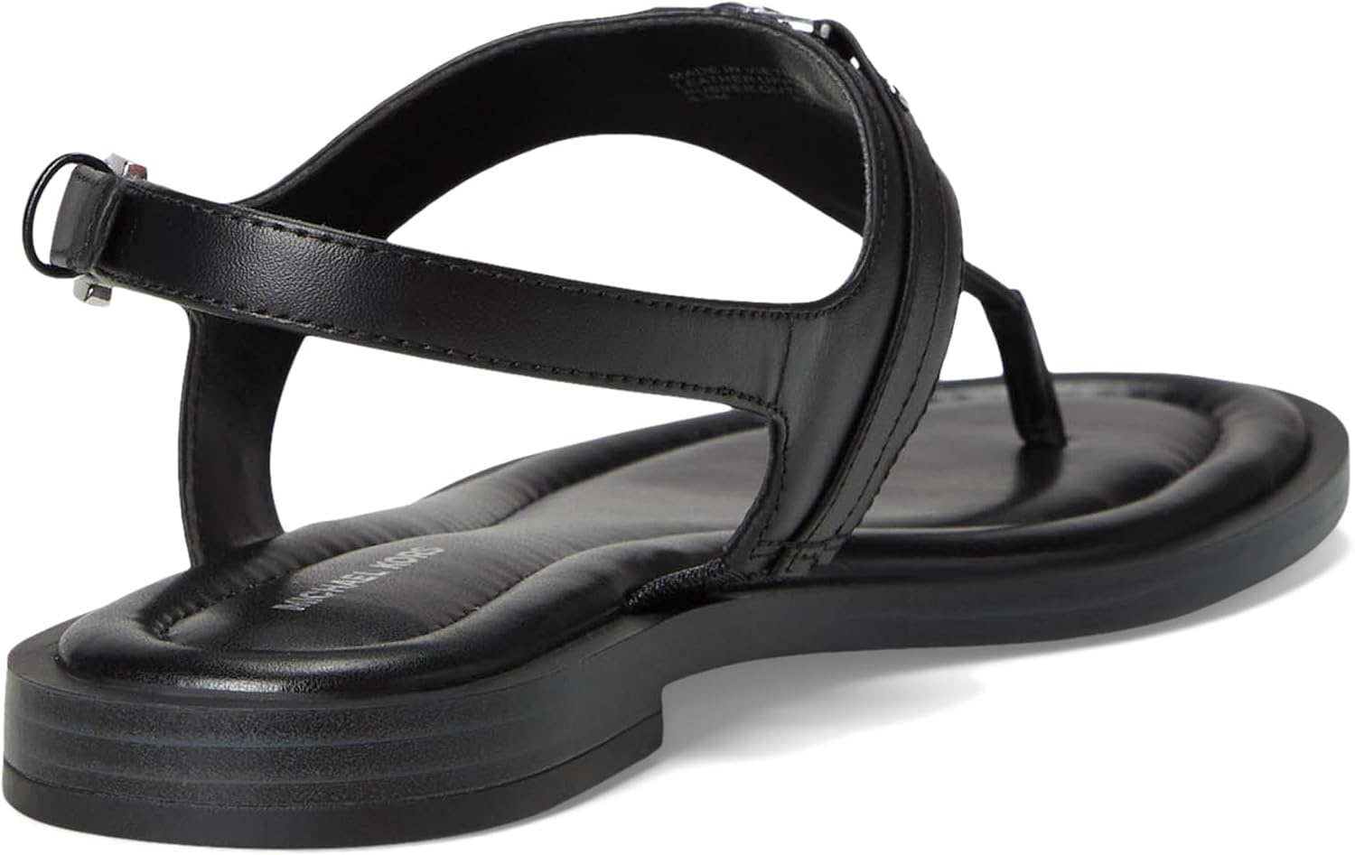 image:imageMichael Kors Womens Mandy Thong SandalLeatherBlack