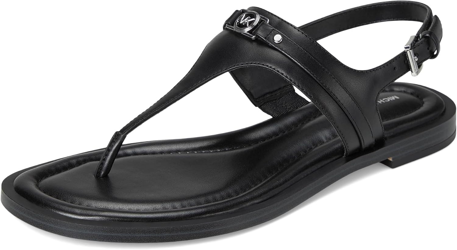 image:imageMichael Kors Womens Mandy Thong SandalLeatherBlack