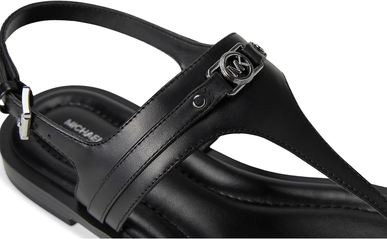 image:imageMichael Kors Womens Mandy Thong SandalLeatherBlack