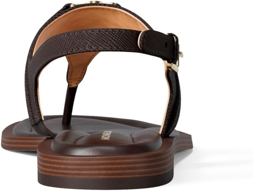 image:imageMichael Kors Womens Mandy Thong SandalLeatherChocolate