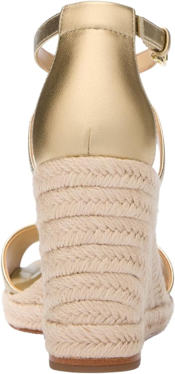 image:imageMichael Kors Womens Mandy Wedge SandalsPale Gold